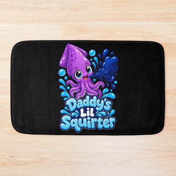 Item preview, Daddys Lil Squirter Funny Squid Gag Gift Cute Sea Life designed and sold by Whirx.