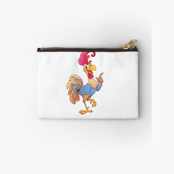 Item preview, Happy Rooster Cartoon Farm Animal Mascot Art designed and sold by Rupesh-Art26.