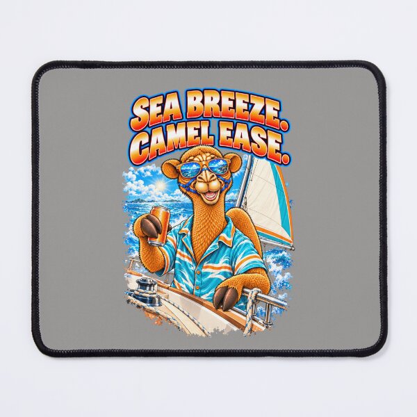 Item preview, Sea Breeze. Camel Ease – Funny Outdoor Sailing T-Shirt – Funny Camel T-Shirt Animal Graphic Camel T-Shirt designed and sold by Camel & Quirk.