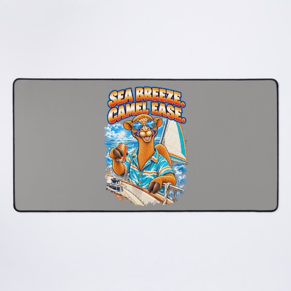 Item preview, Sea Breeze. Camel Ease – Funny Outdoor Sailing T-Shirt – Funny Camel T-Shirt Animal Graphic Camel T-Shirt designed and sold by Camel & Quirk.