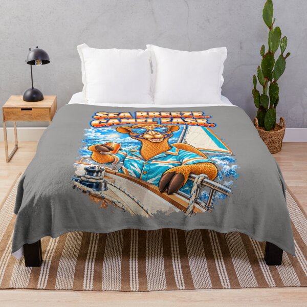 Item preview, Sea Breeze. Camel Ease  – Funny Outdoor Sailing T-Shirt – Funny Camel T-Shirt Animal Graphic Camel T-Shirt designed and sold by Camel & Quirk.