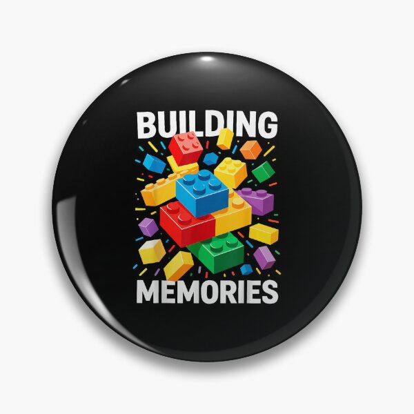 Item preview, Building Memories Colorful Blocks Kids Family Fun designed and sold by Mind-Drift.