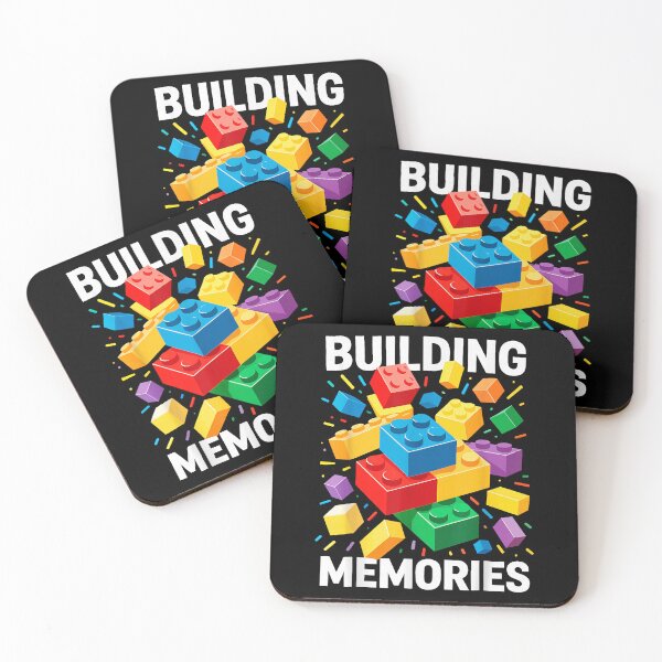 Item preview, Building Memories Colorful Blocks Kids Family Fun designed and sold by Mind-Drift.