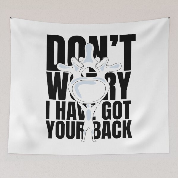 Item preview, I've Got Your Back - Back Pain (Backache) Funny Gifts For Physiotherapist And Chiropractors designed and sold by iX-Physio.