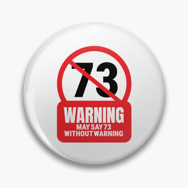 Item preview, Funny Ham Radio May Say 73 Warning designed and sold by AnnSign.