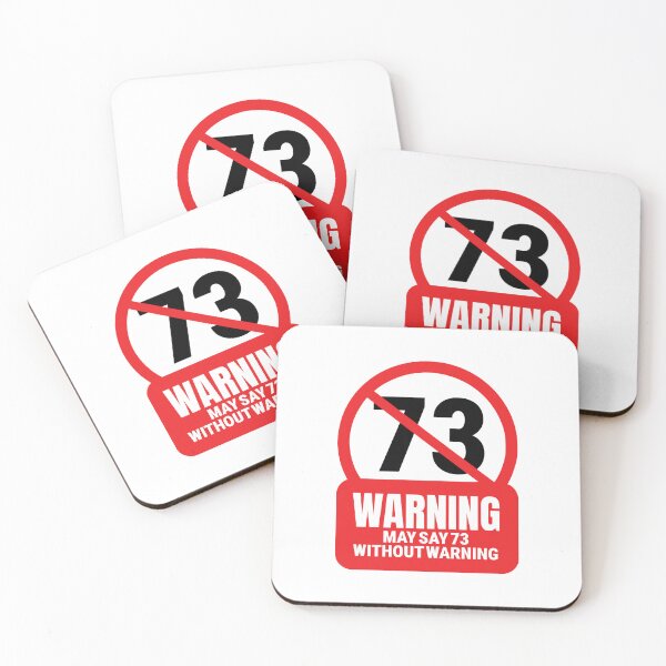Item preview, Funny Ham Radio May Say 73 Warning designed and sold by AnnSign.