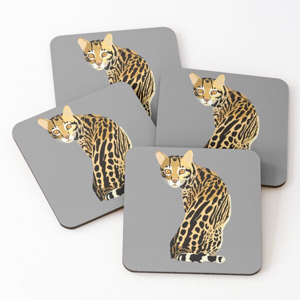 Item preview, O is for Ocelot  designed and sold by PrettylittlepastelUk.