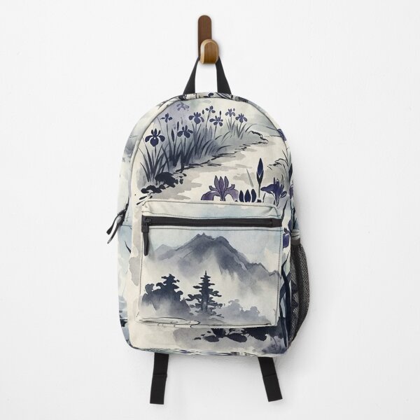 Item preview, Mystical Iris Garden: Traditional Ink Wash Painting Style with Modern Aesthetic designed and sold by iris-festival.