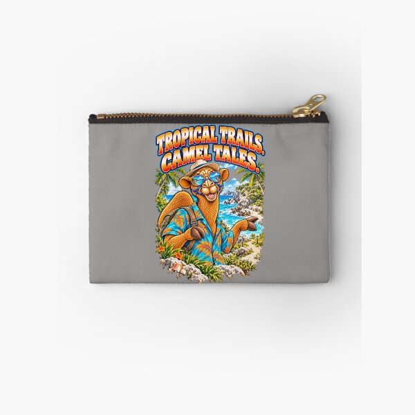 Item preview, Tropical Trails. Camel Tales – Funny Outdoor T-Shirt – Funny Camel T-Shirt Animal Graphic Camel T-Shirt designed and sold by Camel & Quirk.