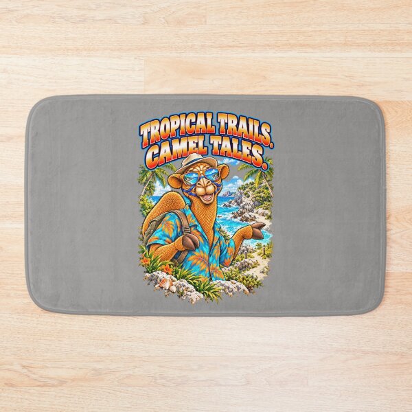 Item preview, Tropical Trails. Camel Tales – Funny Outdoor T-Shirt – Funny Camel T-Shirt Animal Graphic Camel T-Shirt designed and sold by Camel & Quirk.