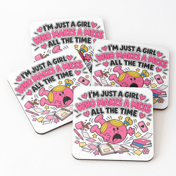 Item preview, I'm just girl who makes a mess all the time  designed and sold by SABIPRO.