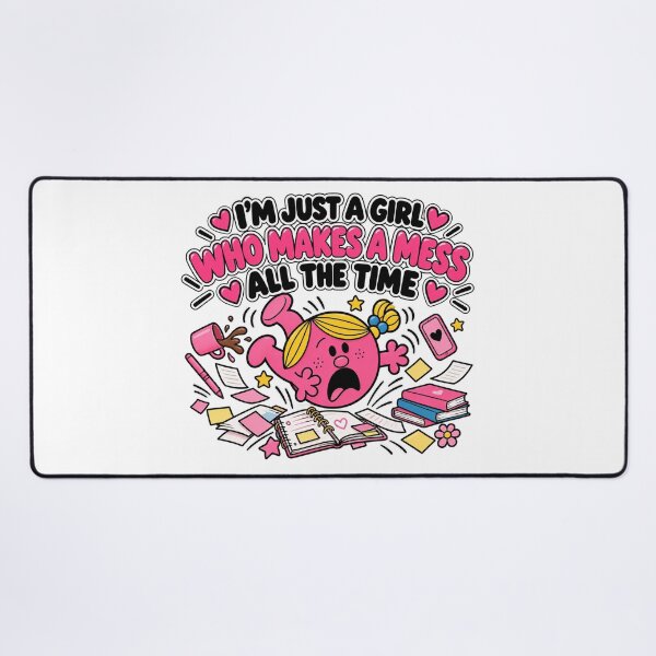 Item preview, I'm just girl who makes a mess all the time designed and sold by SABIPRO.