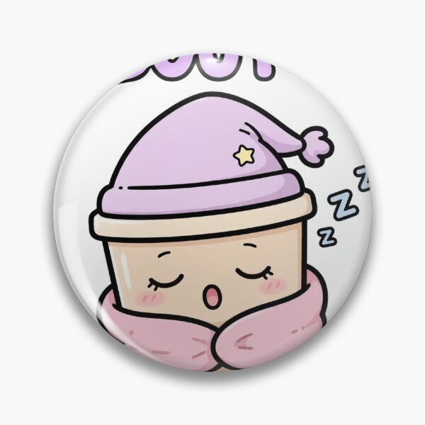 Item preview, Sleepy Chibi Boba Tea Cup Blanket Boba-Bout To Nap Sticker designed and sold by xiaoxiaochibi.