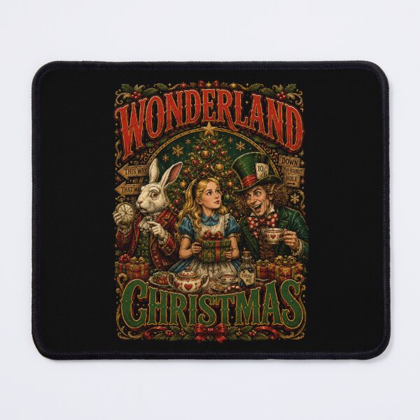 Item preview, Alice in Wonderland Christmas designed and sold by Retr0Tshirts.