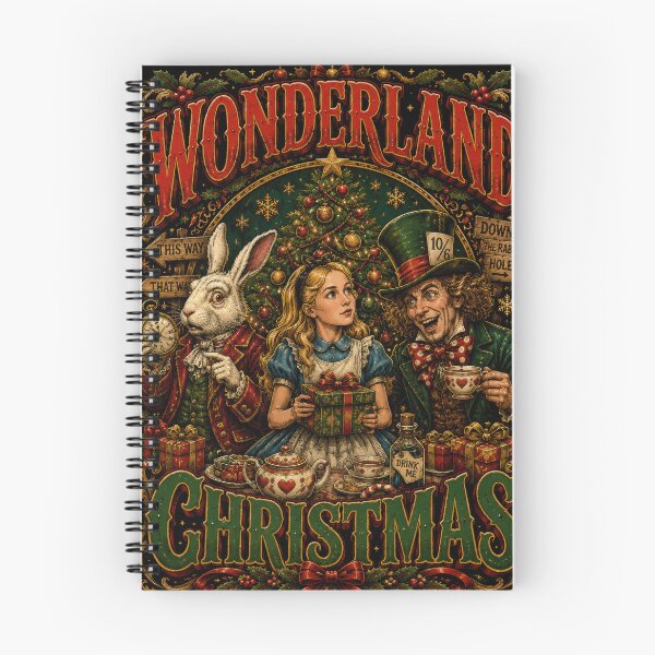 Item preview, Alice in Wonderland Christmas designed and sold by Retr0Tshirts.