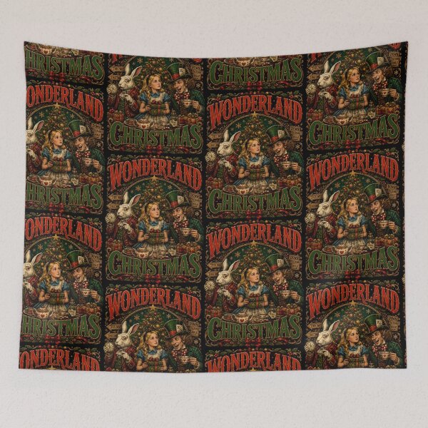 Item preview, Alice in Wonderland Christmas designed and sold by Retr0Tshirts.
