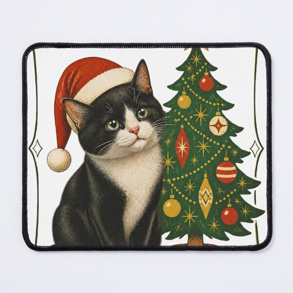 Item preview, Christmas kitten designed and sold by Tarpaniya.