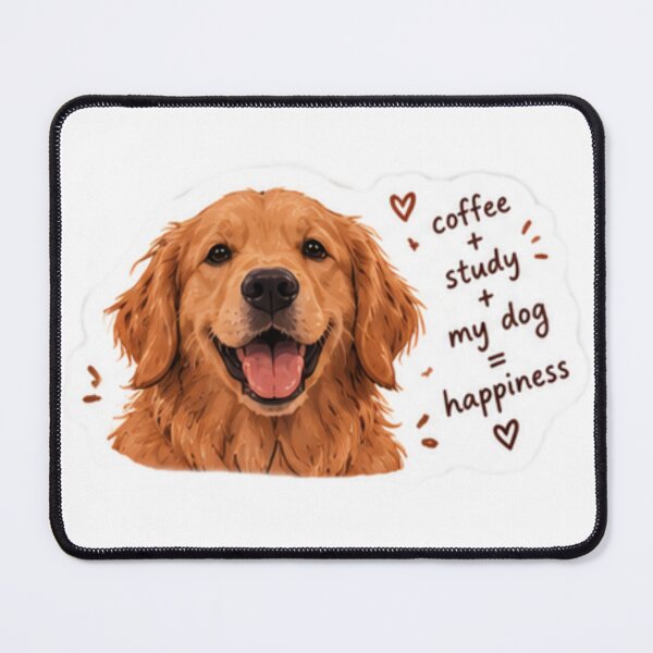 Item preview, Coffee+study+my dog = happiness designed and sold by anacdg.