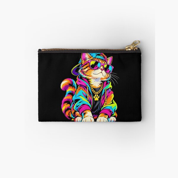 Item preview, Colorful Hip Hop Cat with Sunglasses and Streetwear designed and sold by ArcaneArtistry.