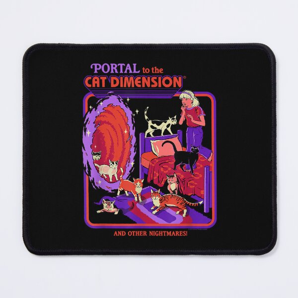 Item preview, Portal to the Cat Dimension Retro Cat Lover designed and sold by Mind-Drift.