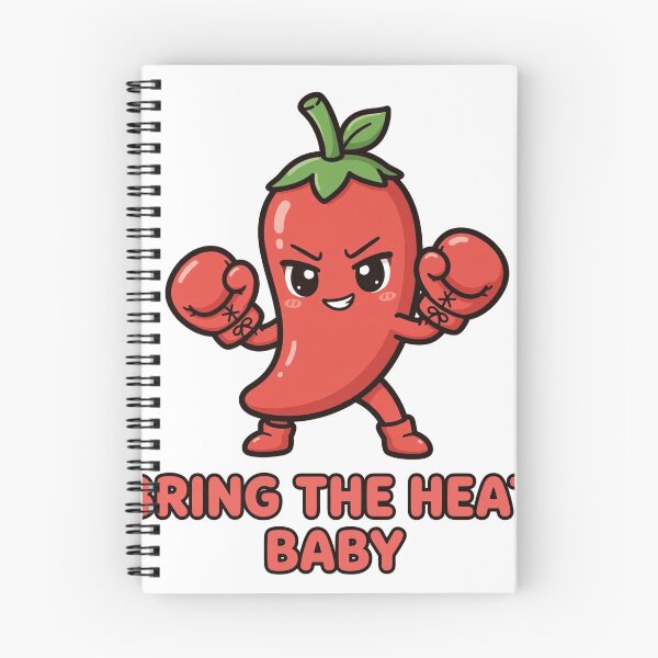 Item preview, Fierce Chibi Chili Pepper Boxing Gloves Bring The Heat Baby Sticker designed and sold by xiaoxiaochibi.