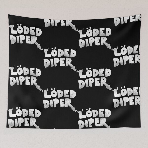 Item preview, LÖDED DIPER Parody Logo for Wimpy Kid Fans designed and sold by ostenlee.