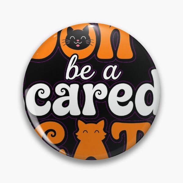 Item preview, Don't Be A Scaredy Cat Retro Halloween designed and sold by Goraty2020.