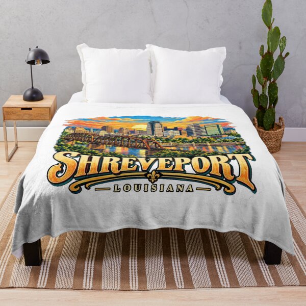 Item preview, Vintage Shreveport Louisiana Travel Souvenir Landmark Gift designed and sold by MichaeIRellov.