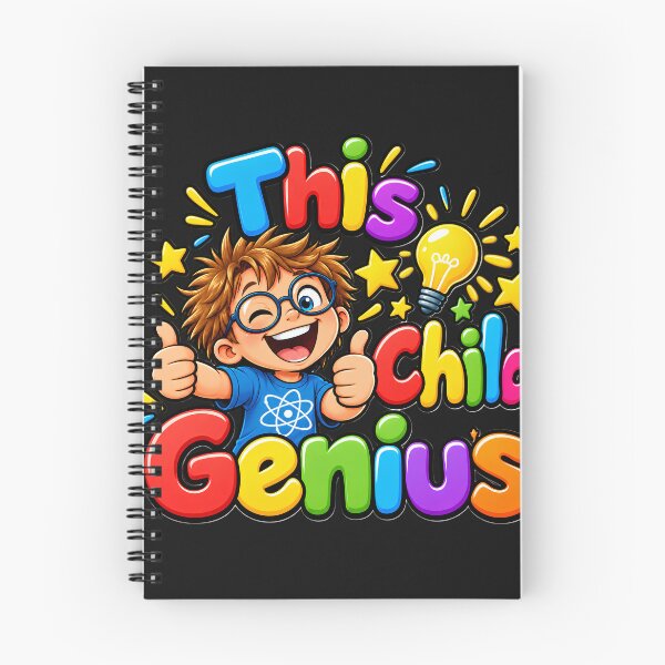 Item preview, This Child Is a Genius – Funny Kids Genius Cartoon designed and sold by Genius Geek.
