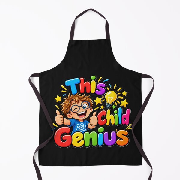 Item preview, This Child Is a Genius – Funny Kids Genius Cartoon designed and sold by Genius Geek.