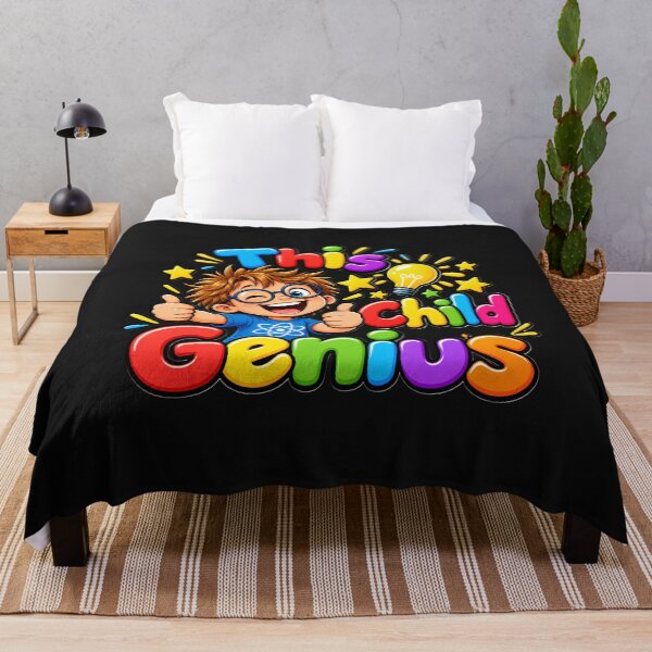 Item preview, This Child Is a Genius – Funny Kids Genius Cartoon designed and sold by Genius Geek.