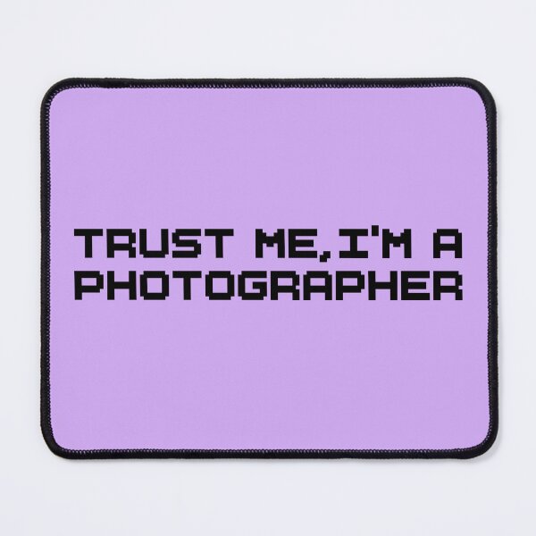 Item preview, Trust Me I’m a Photographer – Bold Typography Sticker designed and sold by tviyluv.