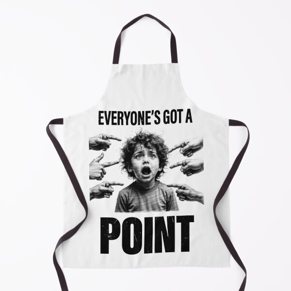 Item preview, Everyone's Got A Point - Vintage Halftone Poster designed and sold by DopeVibeStuff.