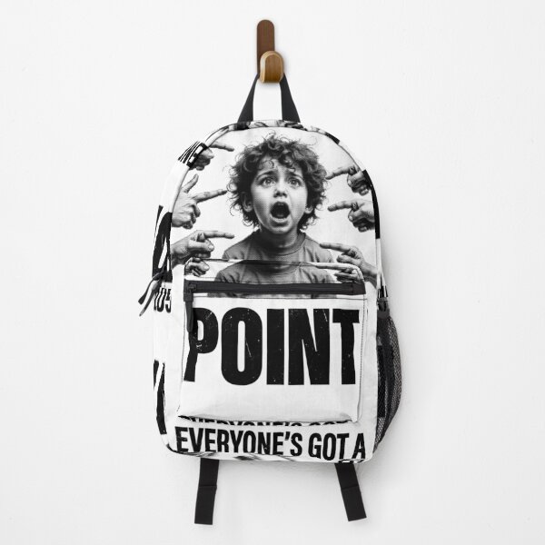 Item preview, Everyone's Got A Point - Vintage Halftone Poster designed and sold by DopeVibeStuff.