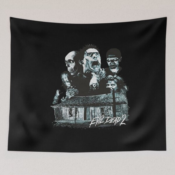 Item preview, Retro Horror Cabin Movie Poster designed and sold by JenoHapes.