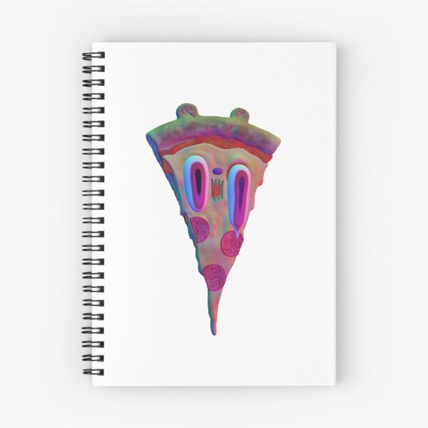 Item preview, Trippy Psychedelic Pizza Monster Slice Neon designed and sold by Nate Bear.