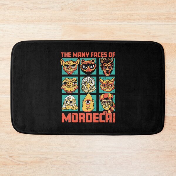 Item preview, The Many Faces of Mordecai Funny Character Grid designed and sold by thefirstbroo.