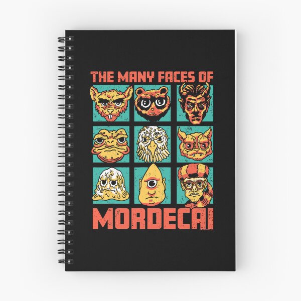 Item preview, The Many Faces of Mordecai Funny Character Grid designed and sold by thefirstbroo.