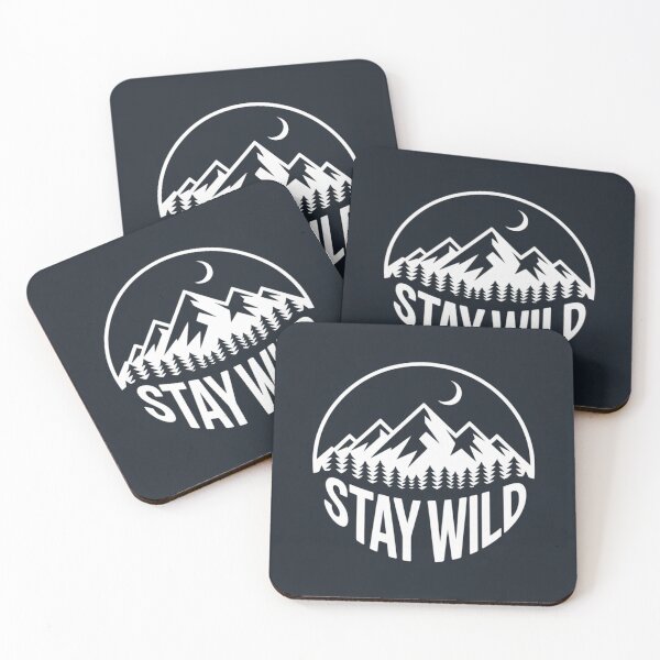 Item preview, Stay Wild Mountain Design designed and sold by NatArtSA.