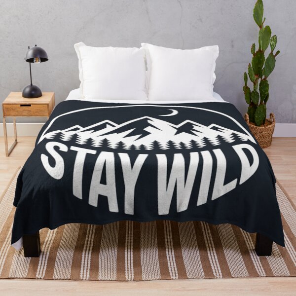 Item preview, Stay Wild Mountain Design designed and sold by NatArtSA.
