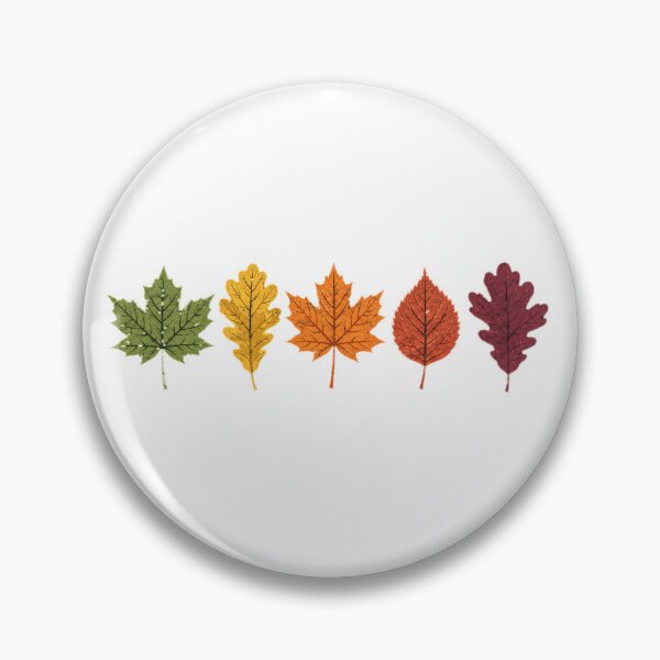 Item preview, Autumn Leaves Color Gradient Minimalist Fall Foliage designed and sold by teemsa.