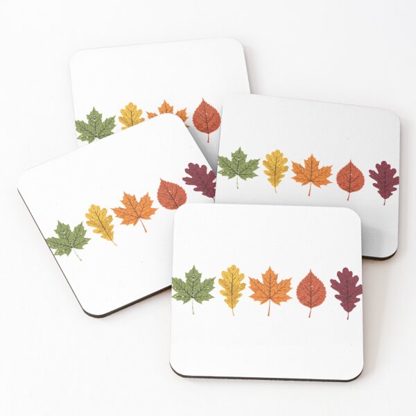 Item preview, Autumn Leaves Color Gradient Minimalist Fall Foliage designed and sold by teemsa.