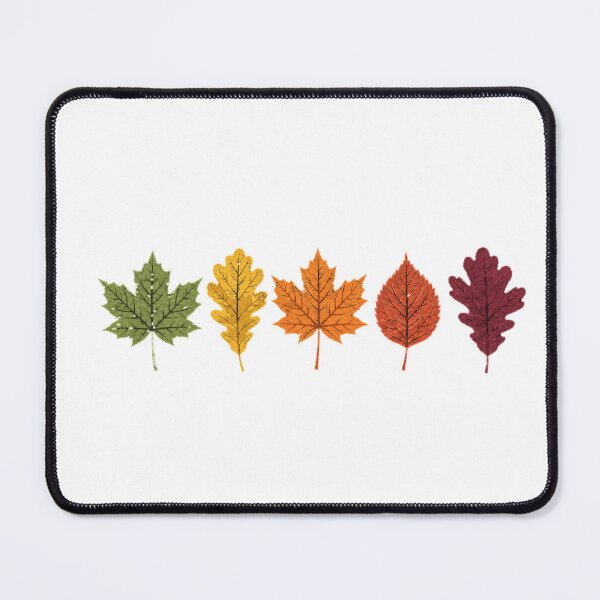 Item preview, Autumn Leaves Color Gradient Minimalist Fall Foliage designed and sold by teemsa.