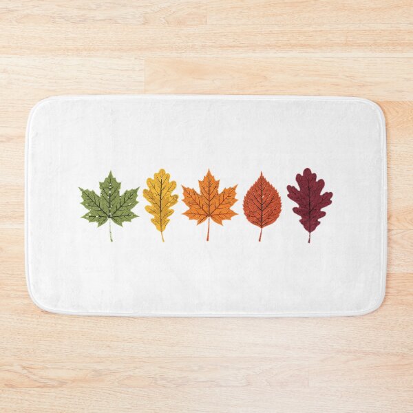 Item preview, Autumn Leaves Color Gradient Minimalist Fall Foliage designed and sold by teemsa.