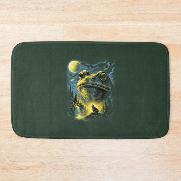 Item preview, Frog Howling to the Moon Retro Nature Graphic Shirt Classic T-Shirt designed and sold by carolynka.