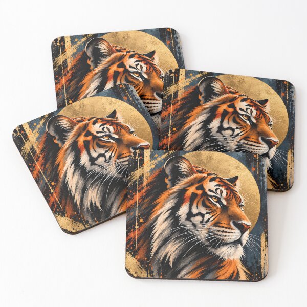 Item preview, Majestic Tiger — Golden Moon designed and sold by Sed94.