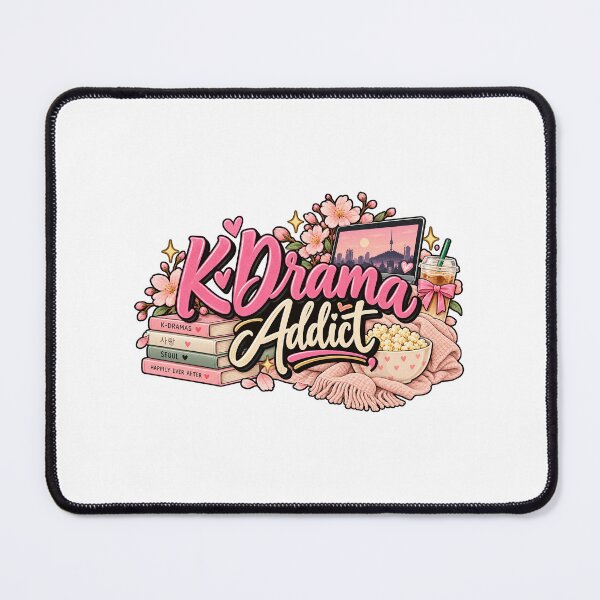 Item preview, K-Drama Addict Cute Korean Drama Lover Binge Watching Cozy designed and sold by yaney85.