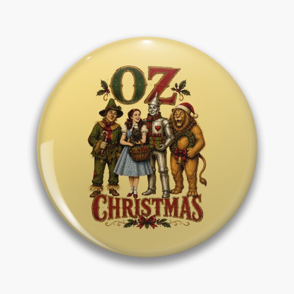 Item preview, Oz Christmas Vintage Holiday Fantasy designed and sold by Retr0Tshirts.
