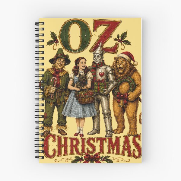 Item preview, Oz Christmas Vintage Holiday Fantasy designed and sold by Retr0Tshirts.