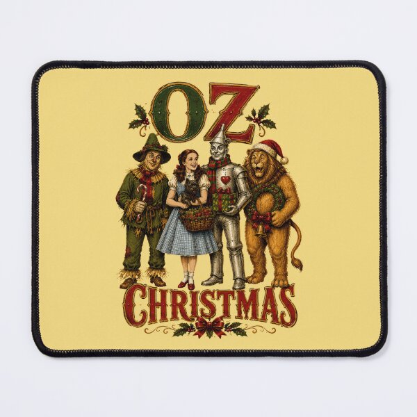 Item preview, Oz Christmas Vintage Holiday Fantasy designed and sold by Retr0Tshirts.